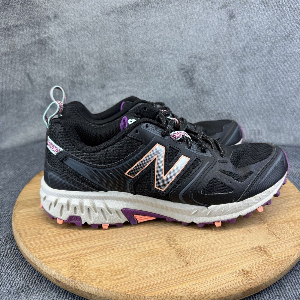 New Balance 412 V3 Shoes Womens Size 8 Black Trail Running Sneakers WTE412K3